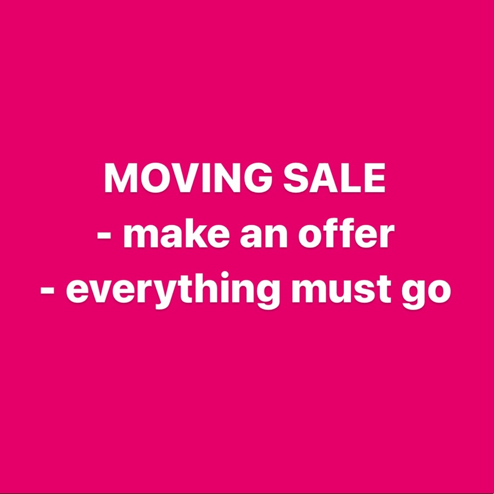 Selling everything make an offer